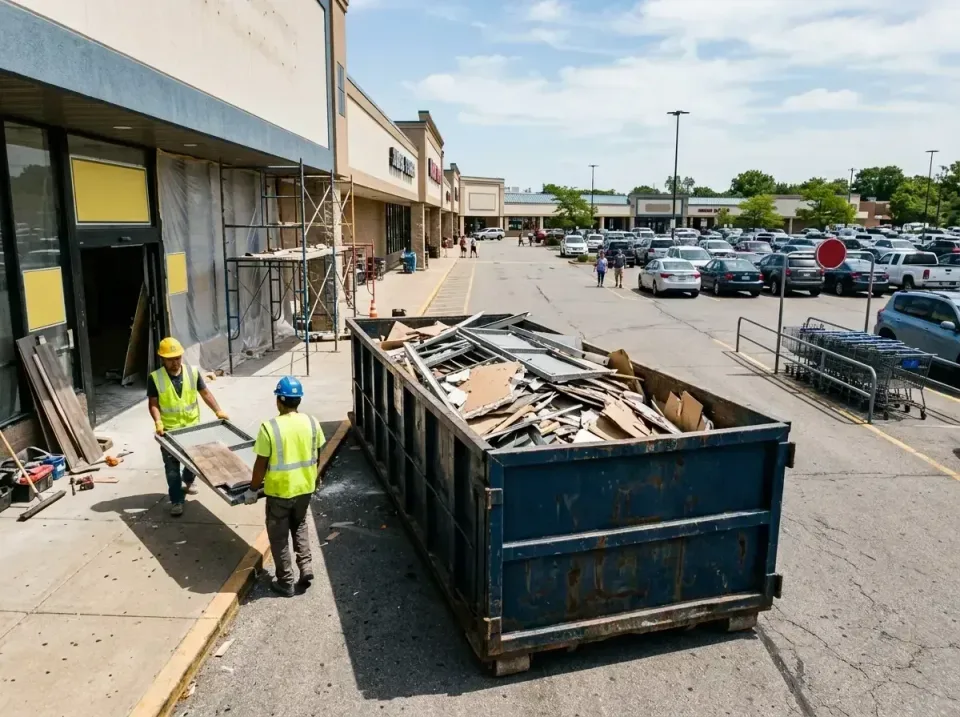 retail-store-renovation-debris-003 — frequently asked questions, Roll-off Dumpster Rentals in Maywood, IL